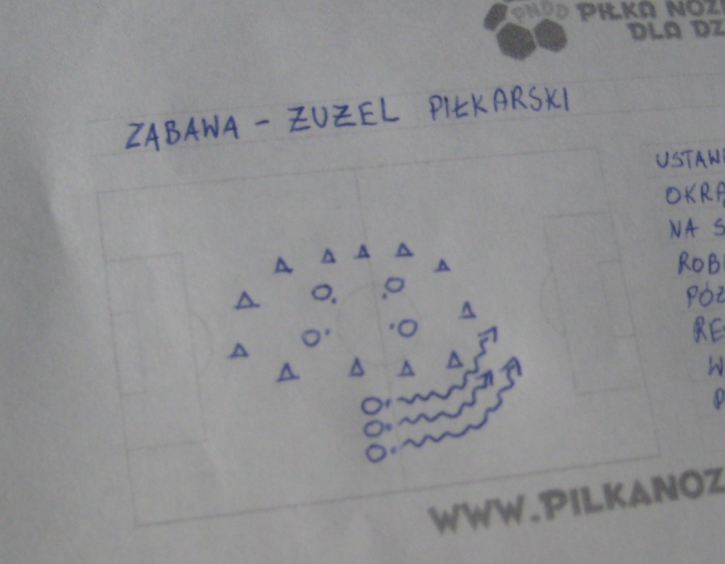 zabawa zuzel pilkarski